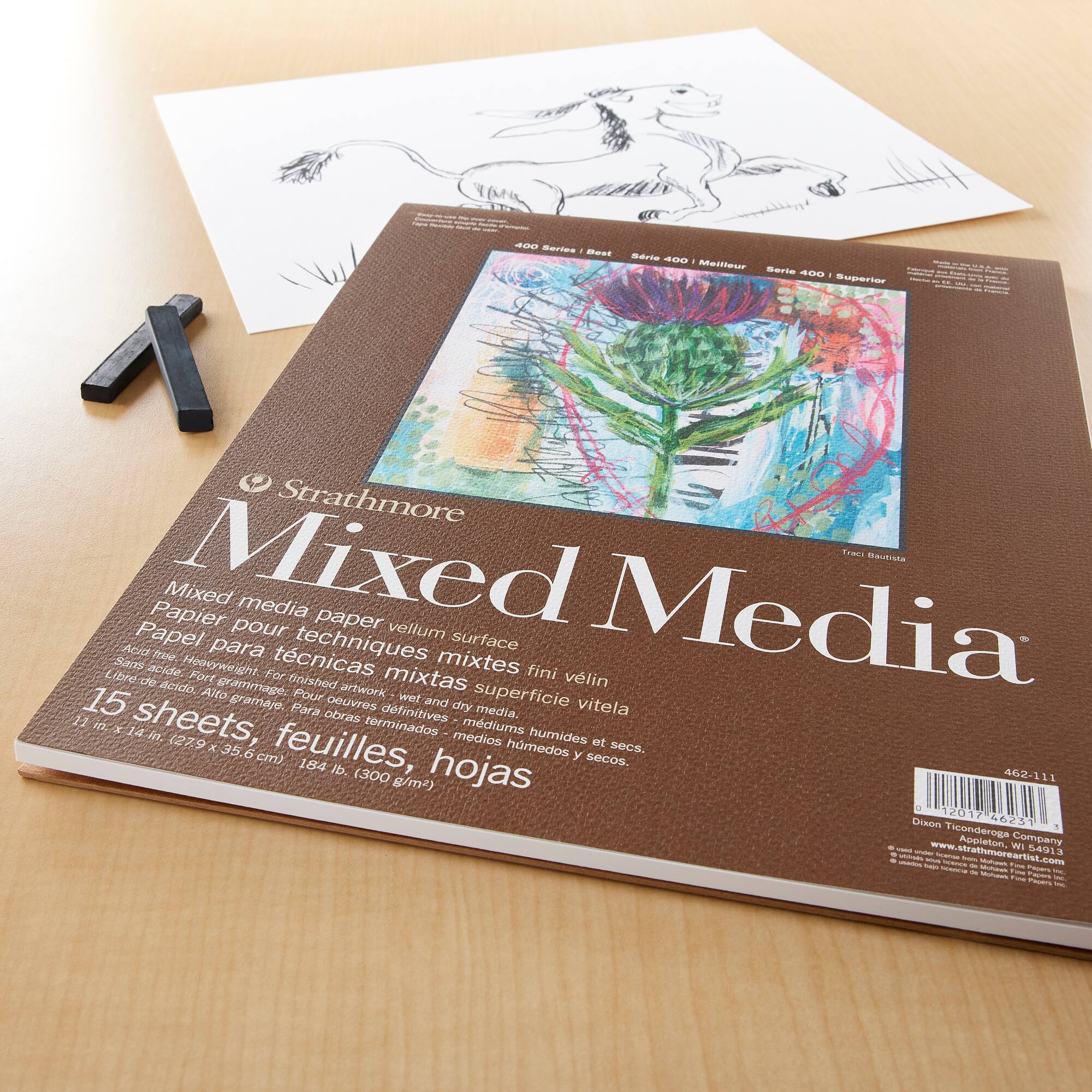 Strathmore® 400 Series Mixed Media Paper Pad